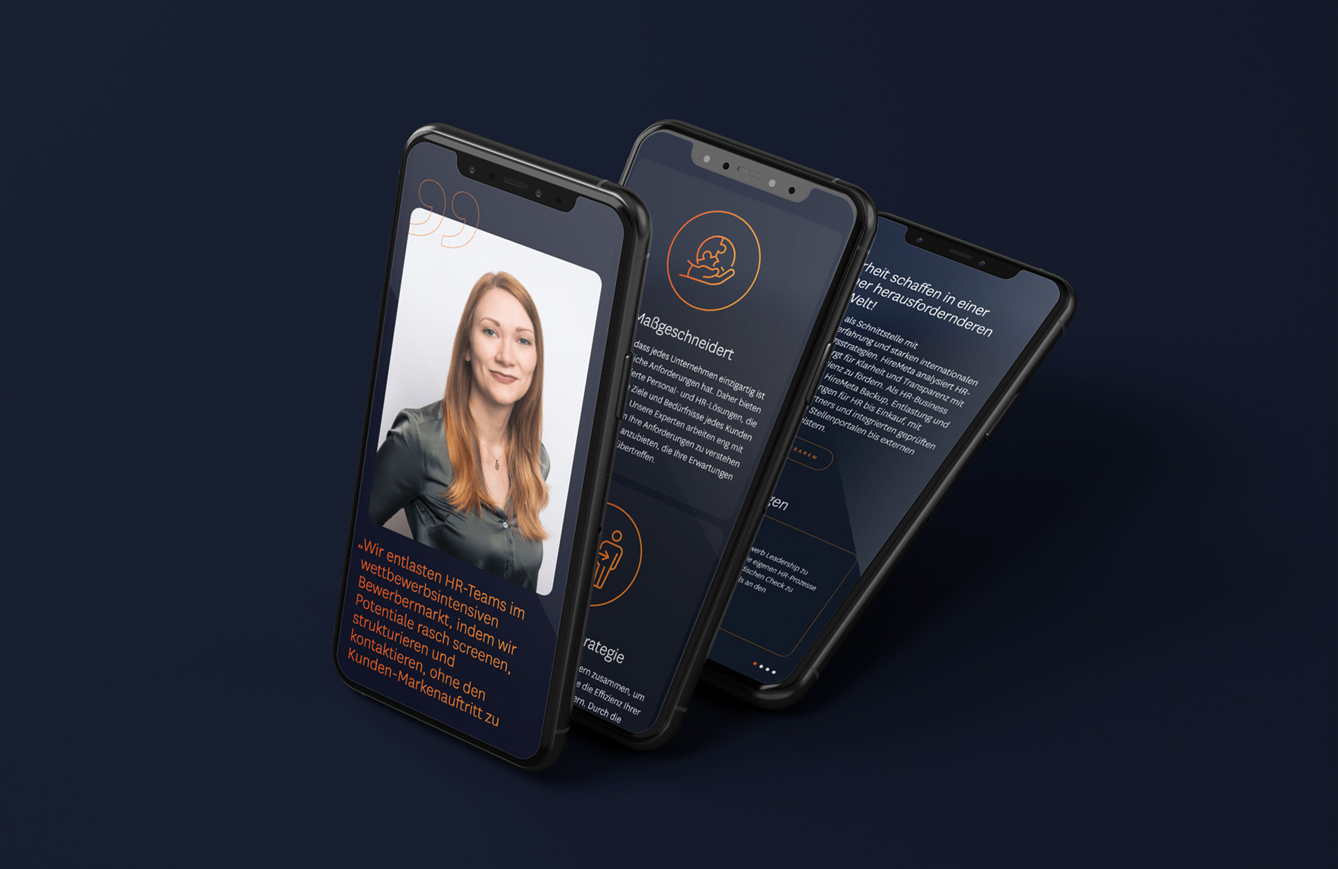 Webdesign für Wiener HR Consulting Firma